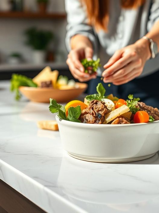 Homemade Dog Meal Assembly