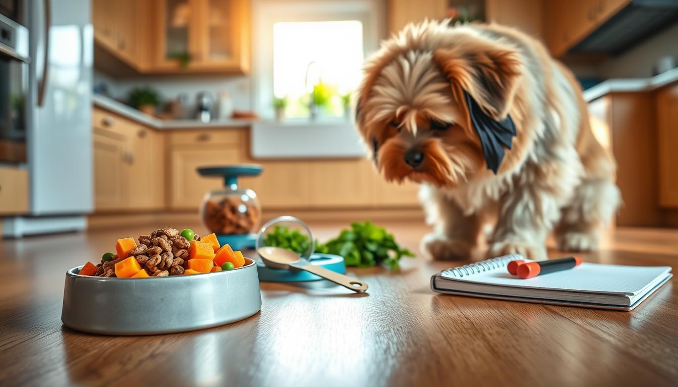 dog feeding portions